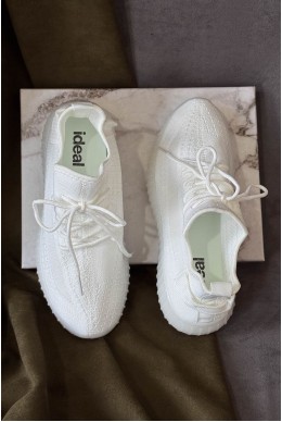 Кроссовки мужские текстиль, цвет белый, 243RT66