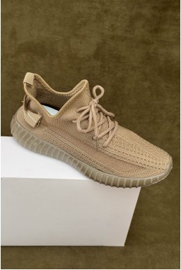 Кроссовки мужские текстиль, цвет коричневый, 243RT66