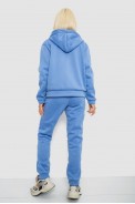 Спортивный костюм женский на флисе, цвет джинс, 257R86 - фото № 3