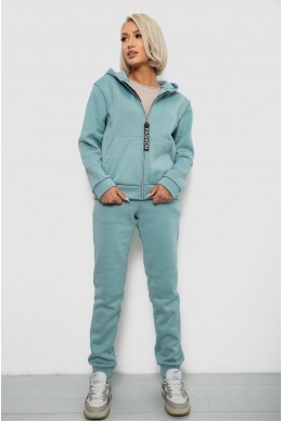 Спортивный костюм женский на флисе, цвет оливковый, 257R86