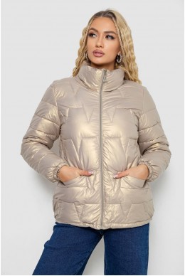 Куртка женская демисезонная  -уценка, цвет бежевый, 243R005-U-1