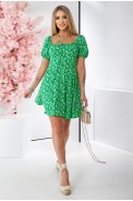 Платье женское с принтом софт, цвет зеленый, 257R811 - фото № 1
