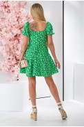 Платье женское с принтом софт, цвет зеленый, 257R811 - фото № 4