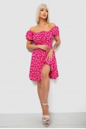 Платье женское с принтом софт, цвет розовый, 257R811 - фото № 1