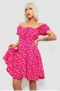 Платье женское с принтом софт, цвет розовый, 257R811 - фото № 2
