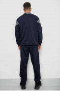 Спортивний костюм чоловічий двонитка, колір синій, 244RY-961 - фото № 3