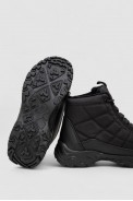 Кросівки жіночі зимові на хутрі, колір чорний, 248RH880 - фото № 4