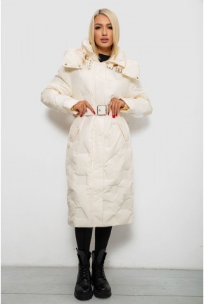 Куртка жіноча зимова, колір молочний, 244R5609