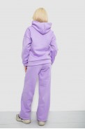 Спортивный костюм женский на флисе, цвет сиреневый, 257R87 - фото № 3
