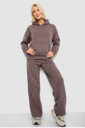 Спортивный костюм женский на флисе, цвет мокко, 257R87 - фото № 0