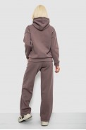 Спортивный костюм женский на флисе, цвет мокко, 257R87 - фото № 3