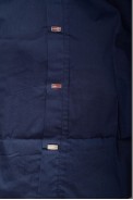 Рубашка мужская однотонная  -уценка, цвет темно-синий, 214R7005-U-5 оптом - фото № 6