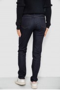 Джинсы женские Slim Fit, цвет темно-синий, 244R0190 оптом - фото № 3