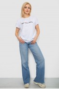 Футболка женская с принтом, цвет белый, 244R3016 - фото № 1