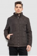 Куртка мужская демисезонная, цвет темно-коричневый, 244RD114 - фото № 0