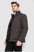 Куртка мужская демисезонная, цвет темно-коричневый, 244RD114 - фото № 2
