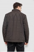Куртка мужская демисезонная, цвет темно-коричневый, 244RD114 - фото № 3