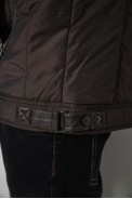 Куртка мужская демисезонная, цвет темно-коричневый, 244RD114 - фото № 5