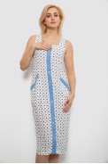 Сарафан женский в горошек, цвет белый, 230R029-1 - фото № 0