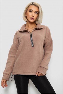 Батник женский на поларфлисе, цвет бежевый, 257R333-5