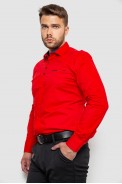 Рубашка мужская  -уценка, цвет красный, 214R7150-U-1 - фото № 2