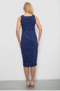 Сарафан женский в горошек, цвет синий, 230R029-1 - фото № 3