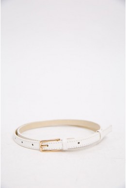 Ремень женский, цвет белый, 196R1510