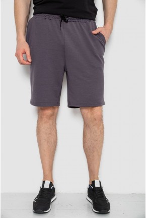 Шорти чоловічі, колір темно-сірий, 119R236