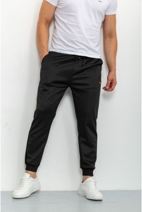 Спорт штани чоловічі вкорочені, колір чорний, 131R3367
