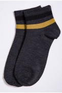 Мужские носки грифельного цвета в полоску 151R5010 - фото № 0