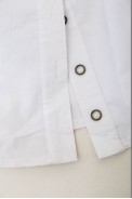Рубашка женская однотонная  -уценка, цвет белый, 230R068-1-U-322 - фото № 6
