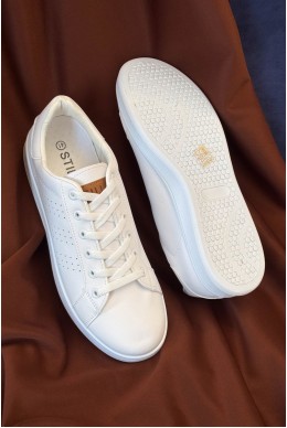 Кеди чоловічі, колір білий, 248RR227