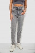 Женские джинсы Baggy paperbag, цвет серый, 244R00109 - фото № 0
