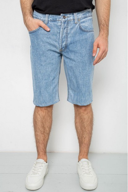 Шорти чоловічі джинсові  -уцінка, колір блакитний, 238R2023-U-48