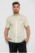 Сорочка чоловіча класична  -уцінка, колір жовтий, 214R7114-1-U - фото № 0