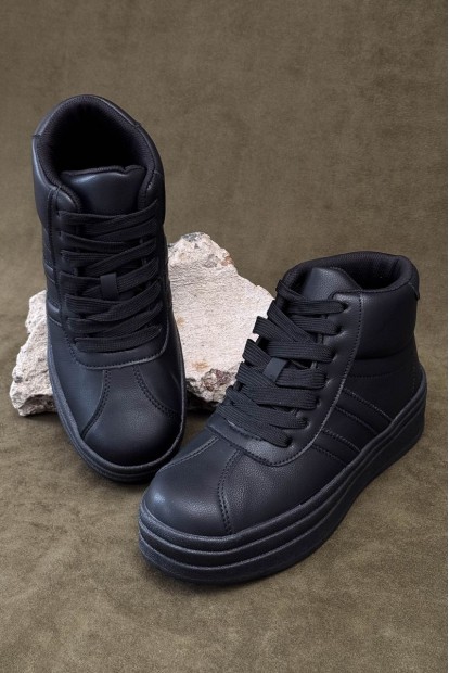 Кросівки жіночі демісезонні, колір чорний, 248RWA160