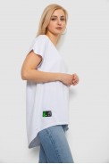 Футболка жіноча з принтом, колір білий, 244R2415 - фото № 2
