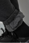 Спортивні штани чоловічі на флісі, колір грифельний, 129RA9997 - фото № 7