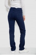 Джинсы женские Slim Fit, цвет темно-синий, 244R1050 оптом - фото № 3