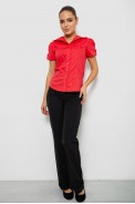 Сорочка жіноча однотонна, колір темно-кораловий, 230R070 - фото № 1