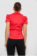 Сорочка жіноча однотонна, колір темно-кораловий, 230R070 - фото № 3