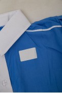 Блузка ошатна для дівчаток  -уцінка, колір темно-блакитний, 172R099-U-1 - фото № 7