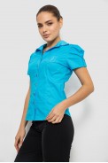 Сорочка жіноча однотонна, колір блакитний, 230R070 - фото № 2