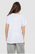 Футболка женская с принтом, цвет белый, 244R3011 - фото № 3