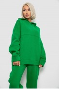 Спортивный костюм женский на флисе, цвет зеленый, 247R2022-5 - фото № 1