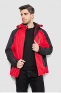 Куртка мужская демисезонная, цвет красный, 244R2231 - фото № 4