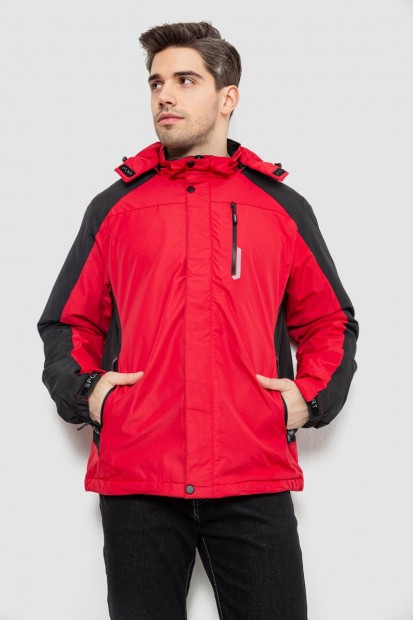 Куртка мужская демисезонная, цвет красный, 244R2231