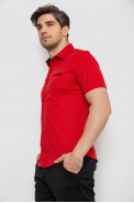 Сорочка чоловіча з принтом  -уцінка, колір червоний, 214R7140-U - фото № 2
