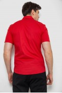 Сорочка чоловіча з принтом  -уцінка, колір червоний, 214R7140-U - фото № 3