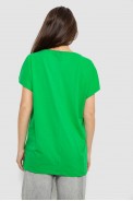 Футболка жіноча з принтом, колір салатовий, 244R3011 оптом - фото № 3